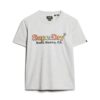 T-shirt z logo Rainbow o luźnym kroju