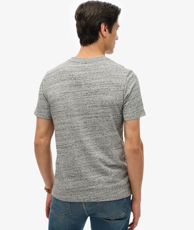 T-shirt z logo Terrain w paski T-shirt z logo Terrain w paski