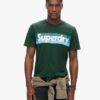 T-shirt z logo w stylu retro