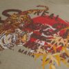 T-shirt z luźnym krojem i logo Vintage Tokyo T-shirt z luźnym krojem i logo Vintage Tokyo
