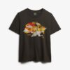 T-shirt z luźnym krojem i logo Vintage Tokyo T-shirt z luźnym krojem i logo Vintage Tokyo