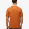 T-shirt z melanżowej dzianiny z efektem slub