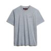 T-shirt z melanżowej dzianiny z efektem slub