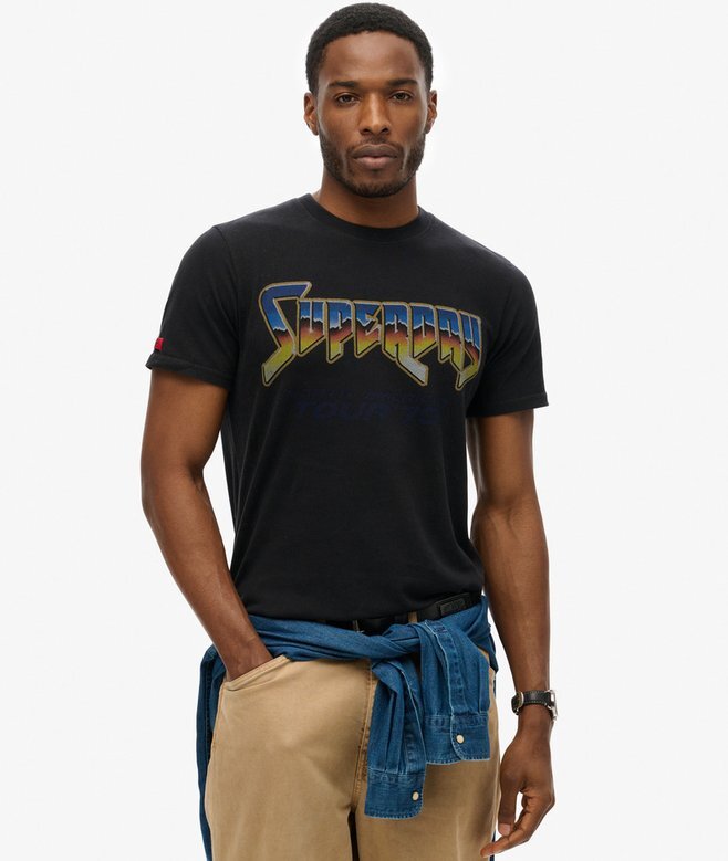 T-shirt z nadrukiem rockowym T-shirt z nadrukiem rockowym