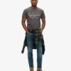 T-shirt z nadrukiem rockowym