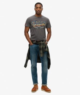 T-shirt z nadrukiem rockowym