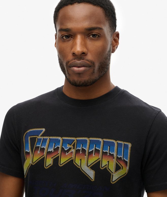 T-shirt z nadrukiem rockowym T-shirt z nadrukiem rockowym