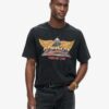 T-shirt z nadrukiem rockowym w stylu lat 70. T-shirt z nadrukiem rockowym w stylu lat 70.