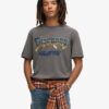 T-shirt z nadrukiem rockowym w stylu lat 70. T-shirt z nadrukiem rockowym w stylu lat 70.