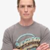 T-shirt z nadrukiem rockowym w stylu lat 70. T-shirt z nadrukiem rockowym w stylu lat 70.