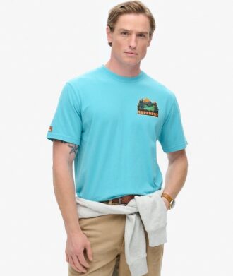 T-shirt z nadrukiem „Travel Postcard Chest” T-shirt z nadrukiem „Travel Postcard Chest”
