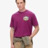 T-shirt z nadrukiem „Travel Postcard Chest”