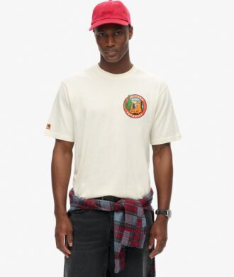 T-shirt z nadrukiem „Travel Postcard Chest” T-shirt z nadrukiem „Travel Postcard Chest”