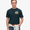 T-shirt z nadrukiem „Travel Postcard Chest”
