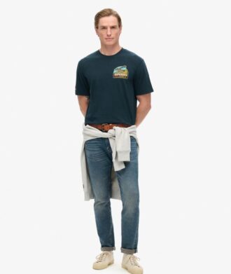 T-shirt z nadrukiem „Travel Postcard Chest” T-shirt z nadrukiem „Travel Postcard Chest”