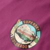 T-shirt z nadrukiem „Travel Postcard Chest”