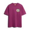 T-shirt z nadrukiem „Travel Postcard Chest”
