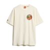 T-shirt z nadrukiem „Travel Postcard Chest”