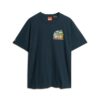 T-shirt z nadrukiem „Travel Postcard Chest”