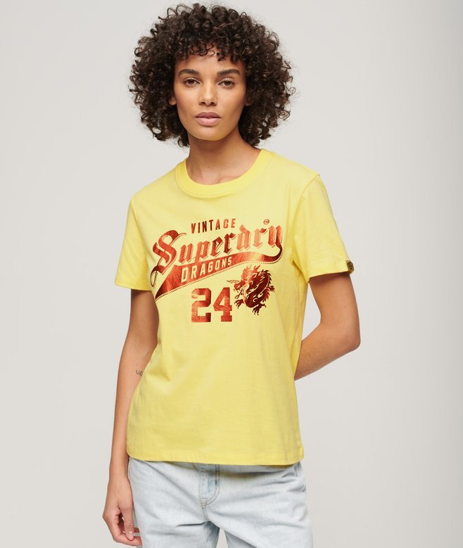 T-shirt z nadrukiem z okazji Chińskiego Nowego Roku T-shirt z nadrukiem z okazji Chińskiego Nowego Roku