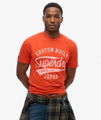 T-shirt z napisem Copper Label