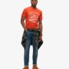 T-shirt z napisem Copper Label
