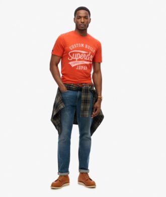 T-shirt z napisem Copper Label