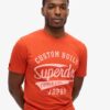 T-shirt z napisem Copper Label