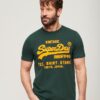 T-shirt z neonowym logo w stylu Vintage T-shirt z neonowym logo w stylu Vintage