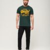 T-shirt z neonowym logo w stylu Vintage T-shirt z neonowym logo w stylu Vintage
