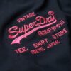 T-shirt z neonowym logo w stylu Vintage T-shirt z neonowym logo w stylu Vintage