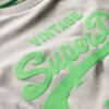 T-shirt z neonowym logo w stylu Vintage T-shirt z neonowym logo w stylu Vintage