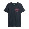 T-shirt z neonowym logo w stylu Vintage T-shirt z neonowym logo w stylu Vintage