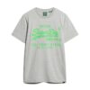 T-shirt z neonowym logo w stylu Vintage T-shirt z neonowym logo w stylu Vintage