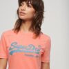 T-shirt z ozdobnym logo w stylu Vintage T-shirt z ozdobnym logo w stylu Vintage