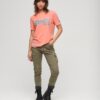 T-shirt z ozdobnym logo w stylu Vintage T-shirt z ozdobnym logo w stylu Vintage