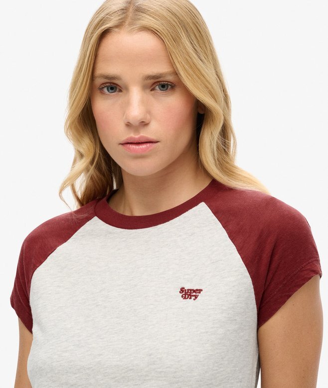 T-shirt z raglanowymi rękawami z Organic Cotton z logo Essential T-shirt z raglanowymi rękawami z Organic Cotton z logo Essential