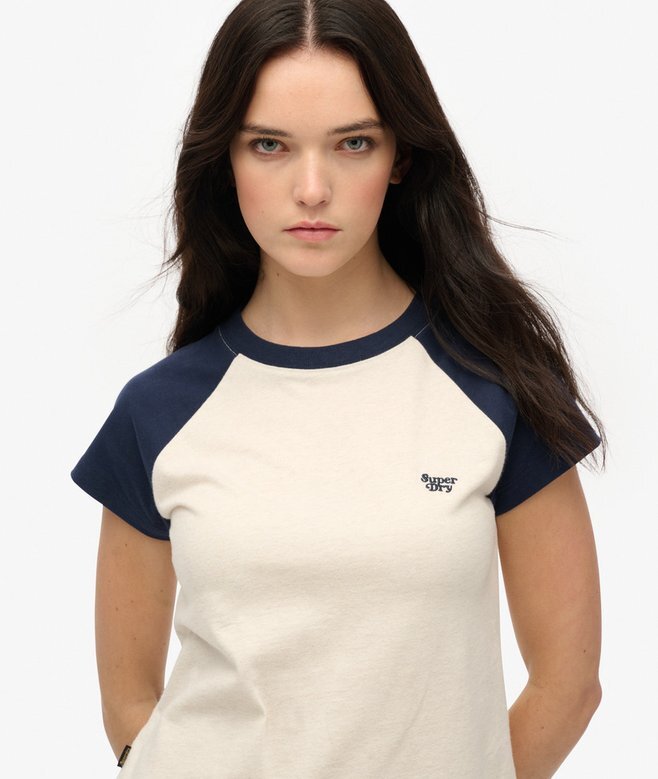 T-shirt z raglanowymi rękawami z Organic Cotton z logo Essential T-shirt z raglanowymi rękawami z Organic Cotton z logo Essential