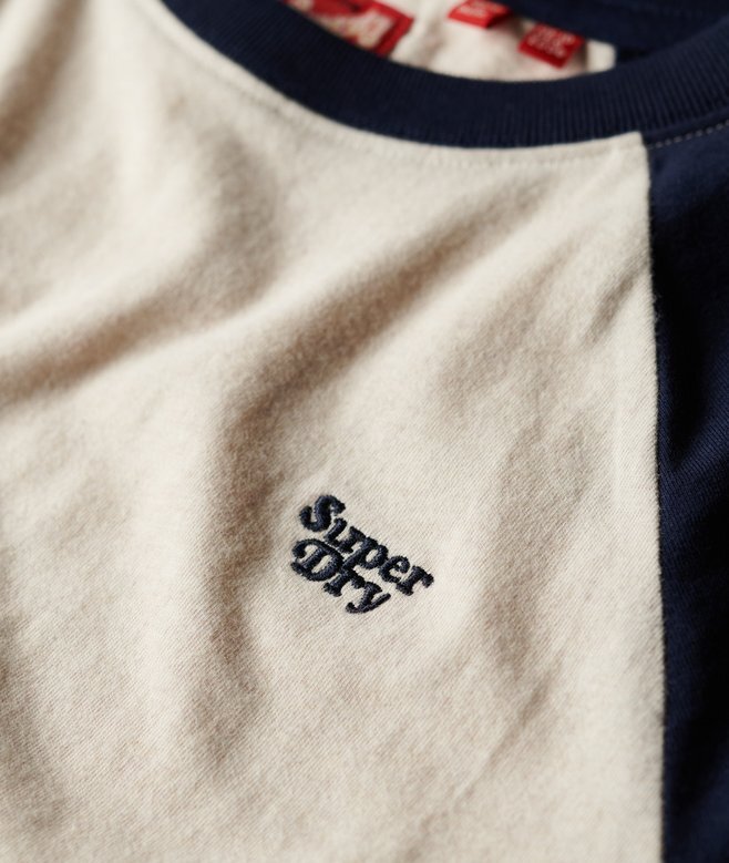T-shirt z raglanowymi rękawami z Organic Cotton z logo Essential T-shirt z raglanowymi rękawami z Organic Cotton z logo Essential