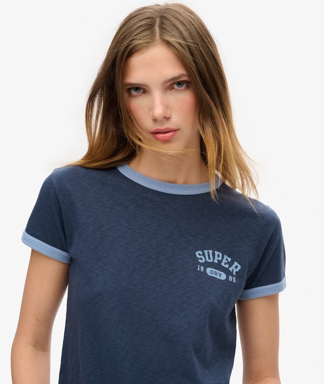 T-shirt z rękawami typu ringer Athletic Essentials T-shirt z rękawami typu ringer Athletic Essentials