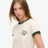 T-shirt z rękawami typu ringer Athletic Essentials T-shirt z rękawami typu ringer Athletic Essentials