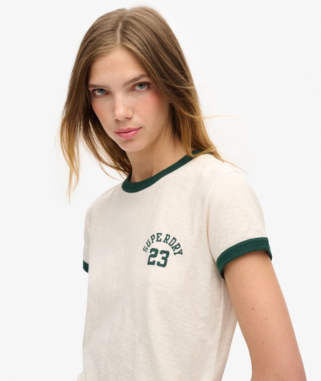 T-shirt z rękawami typu ringer Athletic Essentials T-shirt z rękawami typu ringer Athletic Essentials