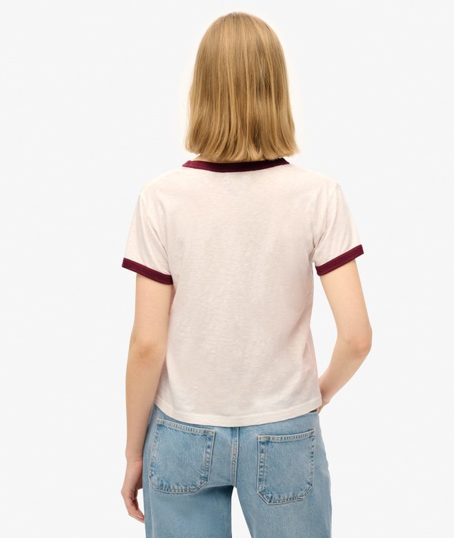 T-shirt z rękawami typu ringer Athletic Essentials T-shirt z rękawami typu ringer Athletic Essentials