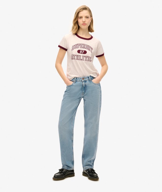 T-shirt z rękawami typu ringer Athletic Essentials T-shirt z rękawami typu ringer Athletic Essentials