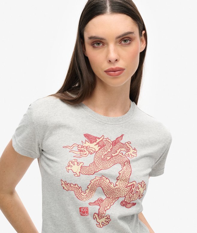T-shirty Superdry X Komodo Dragon Slim T-shirty Superdry X Komodo Dragon Slim