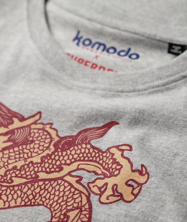 T-shirty Superdry X Komodo Dragon Slim T-shirty Superdry X Komodo Dragon Slim