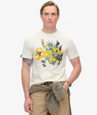T-shirty z nadrukiem New York
