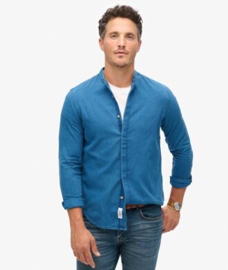 The Merchant Store – koszula Henley Indigo