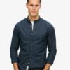 The Merchant Store – koszula Henley w kolorze indygo The Merchant Store – koszula Henley w kolorze indygo