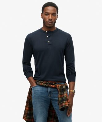 The Merchant Store – koszulka Jersey Henley The Merchant Store – koszulka Jersey Henley